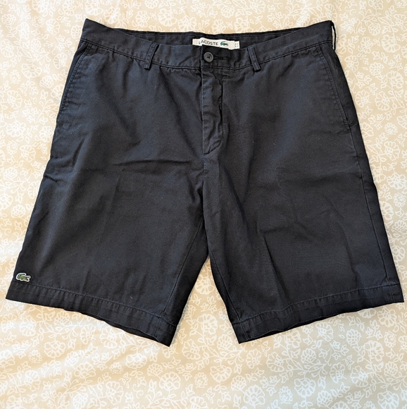 Lacoste Black Shorts 36 - Picture 2 of 11